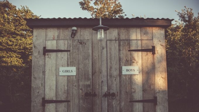 outhouse his hers