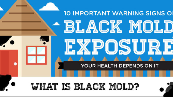 black mold exposure thumb